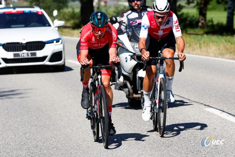 European Championships Munich 2022 - 2022 UEC Road Elite European Championships - Men's Road Race - 14/08/2022 - Lukas Postlberger (AUT) - photo Luca Bettini/UEC/SprintCyclingAgency?2022